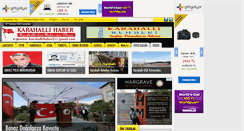Desktop Screenshot of karahallihaber.com